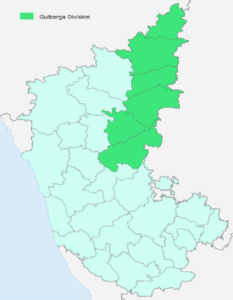 GESCOM Map in Karnataka