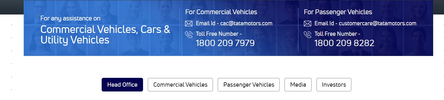 Guidance to file an online complaint to Tata Motors