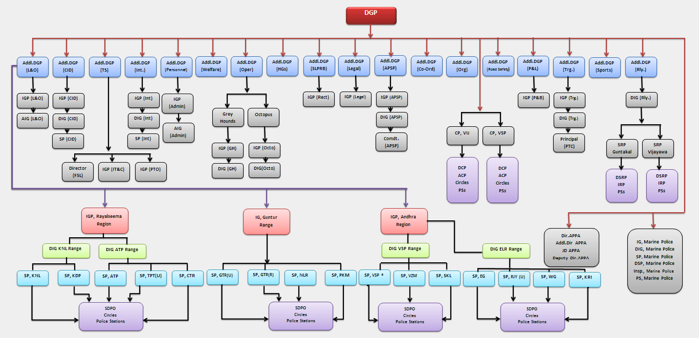 Organizational Structure of Andhra Pradesh Police