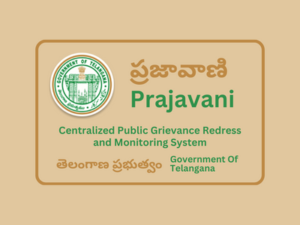Prajavani CPGRAMS Telangana Logo