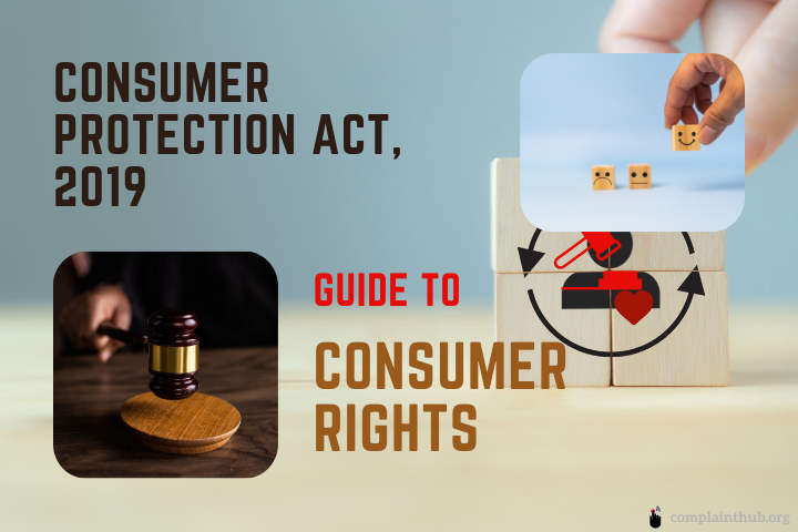 Consumer Proetction Act 2019 to resolve consumer disputes